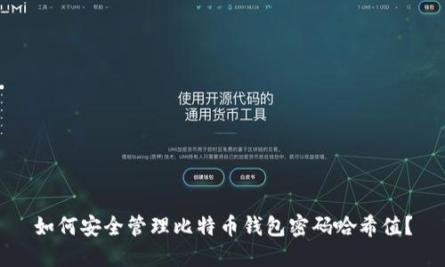 如何安全管理比特币钱包密码哈希值？