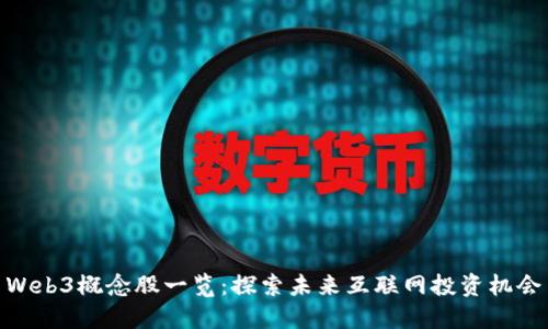Web3概念股一览：探索未来互联网投资机会